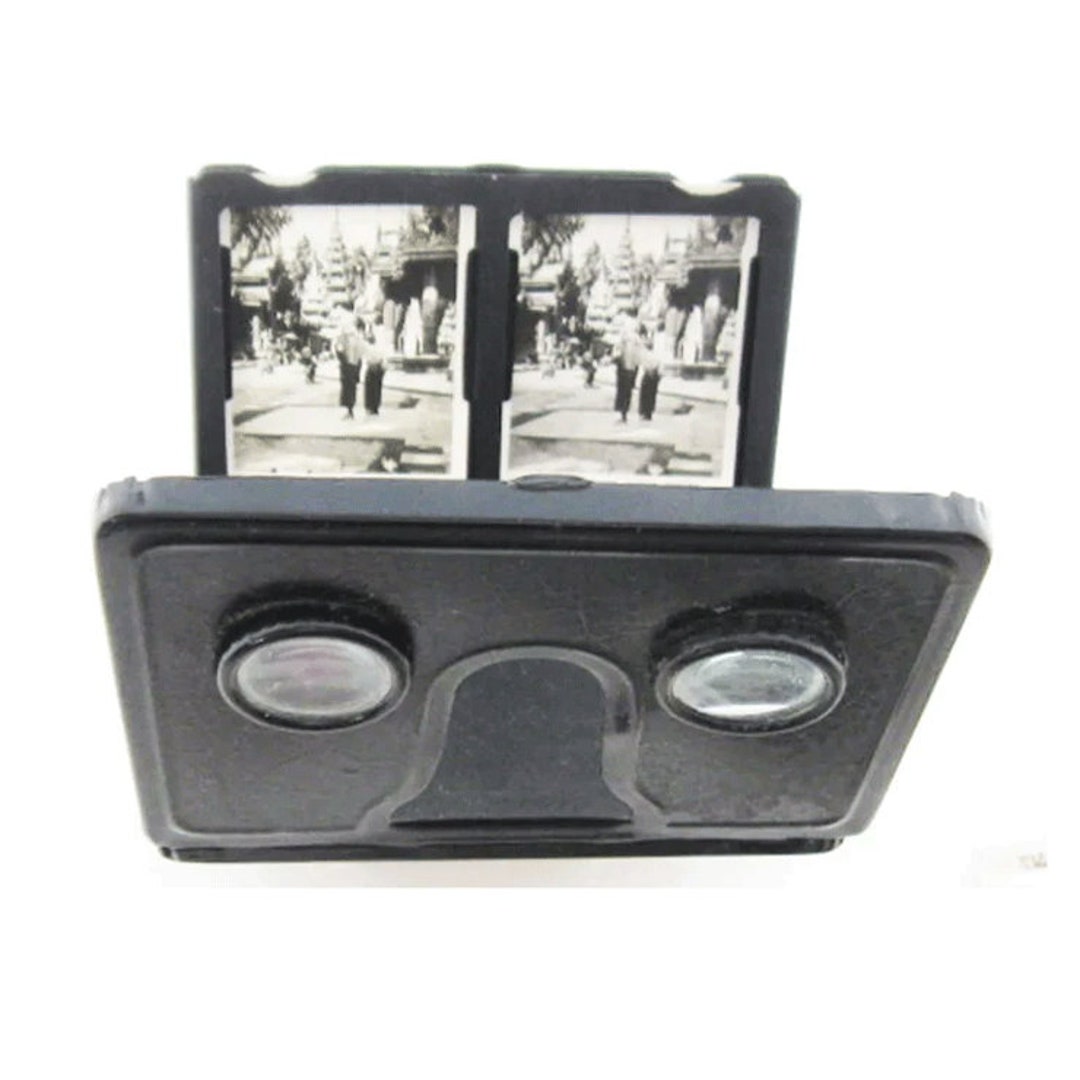 Rare 1927 Army Cigarette Stereo Viewer With Vintage Photos