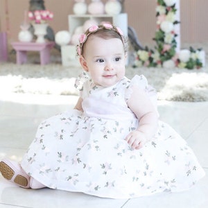 baby flower garland headband