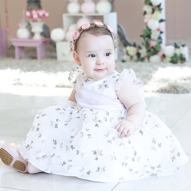 felt flower garland headband baby toddler girls headband Etsy