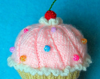 Knitting Pattern - Baby Cupcake Hat - Instant Download