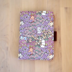 Cartera para pasaporte con bloqueo RFID y estampado de conejos de Noristudio