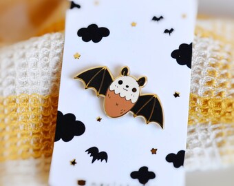 Flying Fox Fruit Bat Enamel Pin by Noristudio