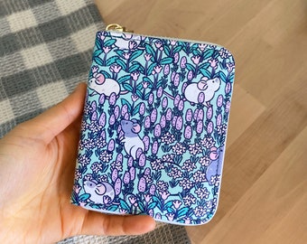 Cute Rat Zipper Wallet featuring Noristudio Pet Rat Meadow