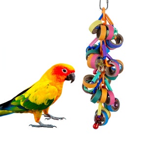 The Babysitter I - Bird Toy - Fun for Caique, Conures and Similar sized Parrots