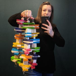 Slats All Bird Toy - for Medium to Large Parrots