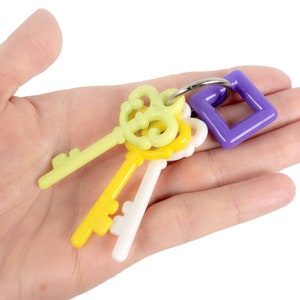 Birdie Keys - Bird Toys Parrot Toy Foot Toy