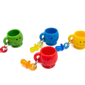 Emoji Mug Foot Toy - Bird Toy