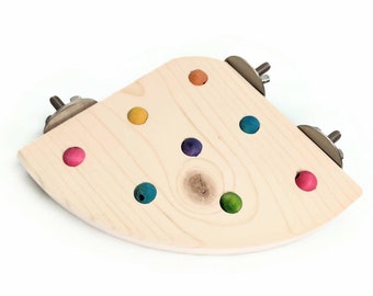 The Perfect Little Corner Perch - For little birds like parakeets, budgies, lovebirds and parrotlets