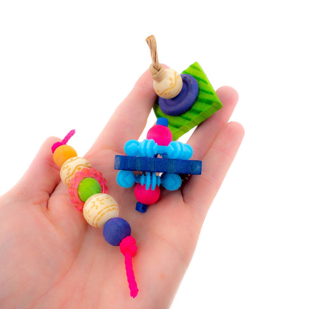 Tootsie's Footsies Small Bird Foot Toys Value Pack of 3 Foot Toys