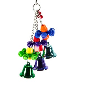 Wind Chimes - Bird Toy Parrot Toy - Small Medium sized
