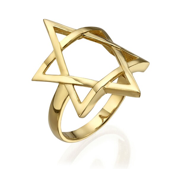 Magen david best sale ring