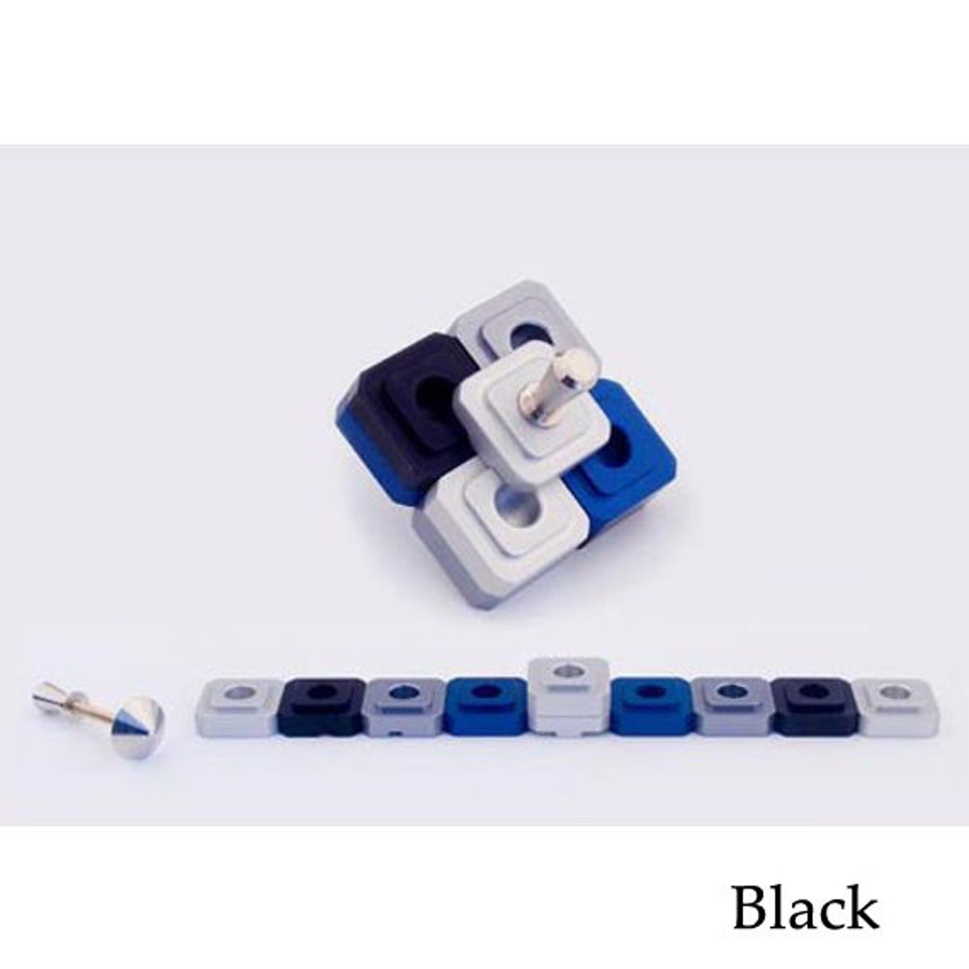 Hanukkah Travel Menorah Dreidel Shaped, 2-in-1 Dreidel Menorah, Modern