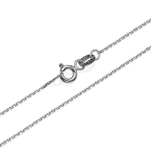 14k white gold mens necklace outlet