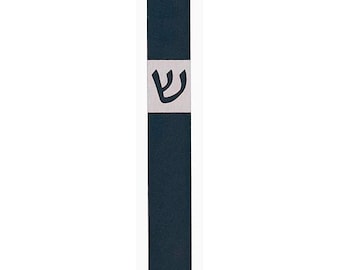 Modern Mezuzah Aluminum Case With Scroll For Door