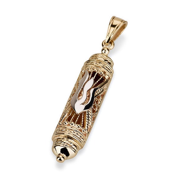 Mezuzah necklace etsy sale