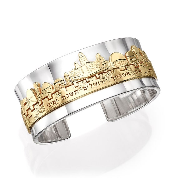 Brazalete de plata y oro de Jerusal�n