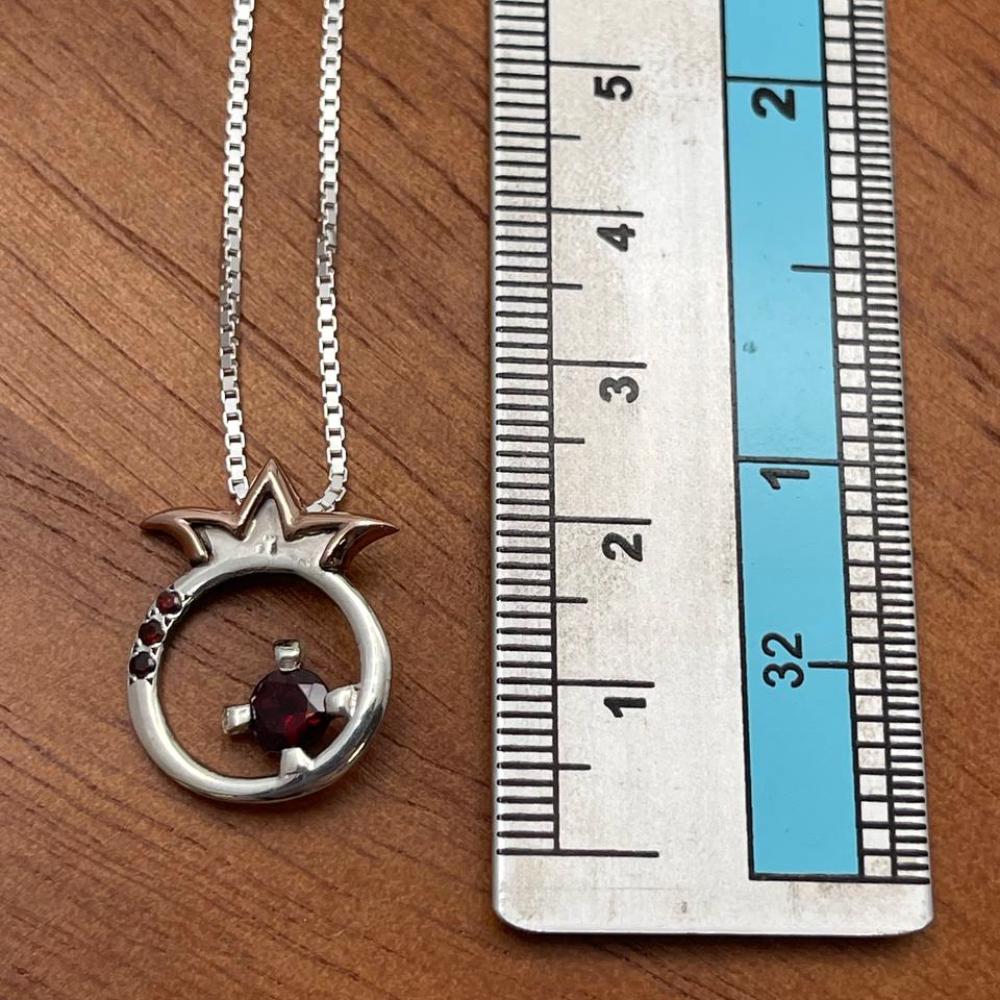 Collana Rossa Con Ciondolo Menora Cabbalah – Gioiello Giudaico Unisex, Nuovo Con Etichette