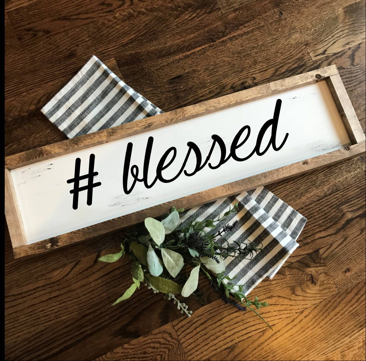 Hashtag Rustic Wood Signs Blessed Wooden Sign #blessed Hand Painted Blessed Hashtag Rustic Wood Signs Blessed Wooden Sign #blessed Hand Painted Blessed