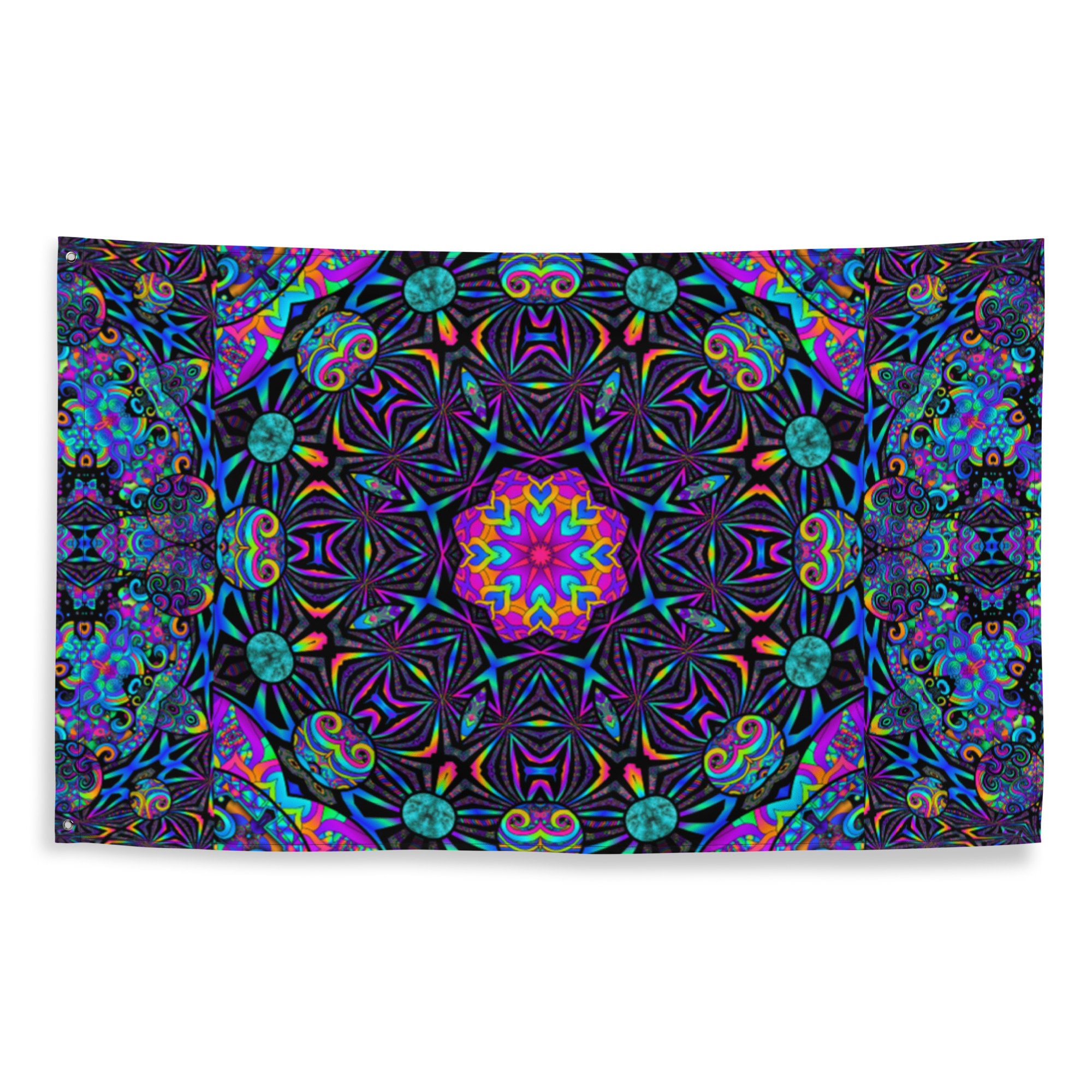 Psychedelic wall flags hotsell