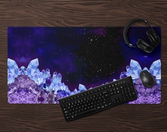 Cosmic Crystals Gaming Mouse Pad
