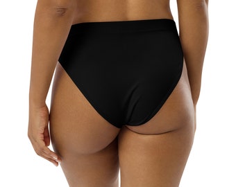 Black High-Waisted Festival Bottom