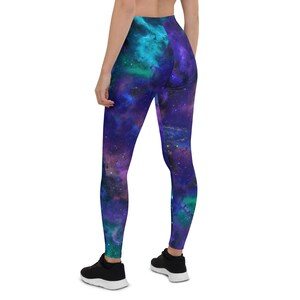 Outer Space Nebula Galaxy Women&#39;s Leggings