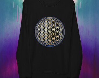 Organic Flower of Life Sweatshirt