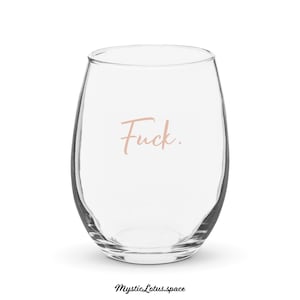 Stemless Wine Glass - Long Day
