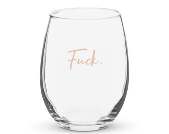 Stemless Wine Glass - Long Day