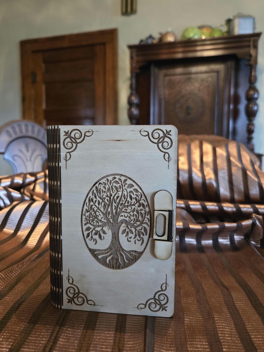 Handmade Laser Cut Book Box With Living Hinge - Etsy