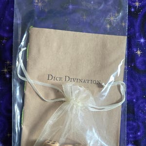 Dice Divination, Dice, Dice reading, divination tools, divination kit, metaphysical, spiritual