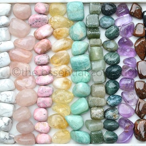 Tumbled Gemstones: Polished Healing Crystals, Choose Your Stone