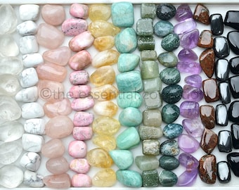 Tumbled Gemstones: Polished Healing Crystals, Choose Your Stone