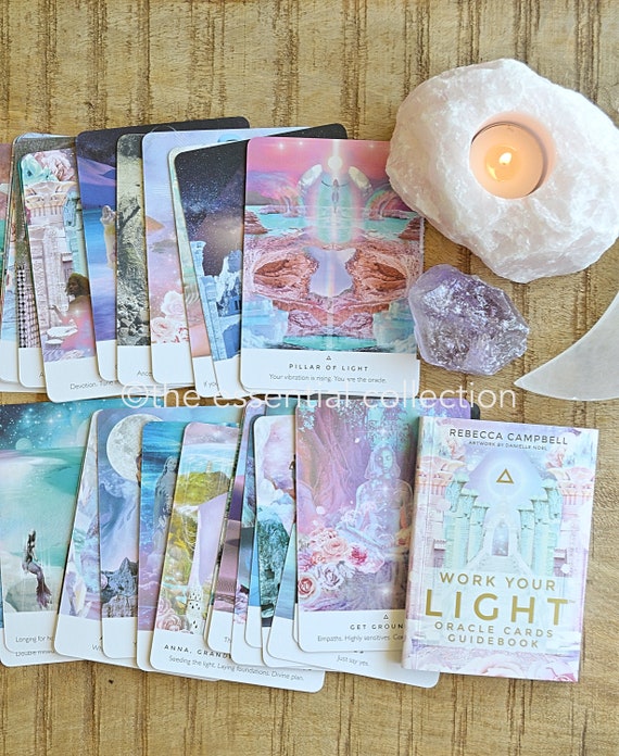 Work Your Light Oracle Cards By Rebecca Campbell Danielle Etsy