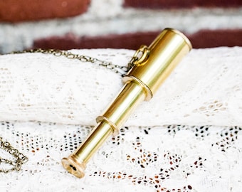 Spyglass/ Telescope Necklace