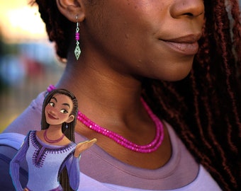 Asha from Wish: Inspired Necklace and Earrings Set