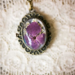 Dried Flower Pocket Watches
