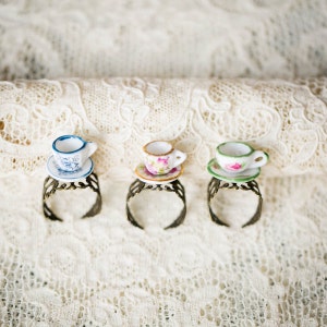 Tea Cup Rings