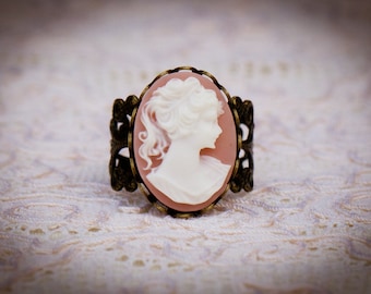 Réplique vintage Cameo Ring (Classique)