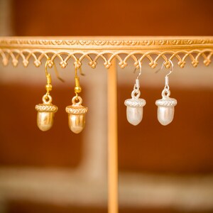 Acorn Earrings