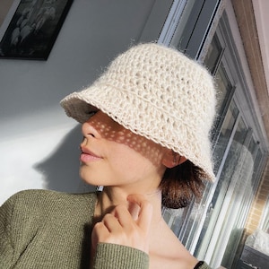 Billie Bucket Hat Crochet Pattern PDF (ENGLISH)