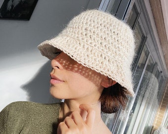 Billie Bucket Hat Crochet Pattern PDF (ENGLISH)