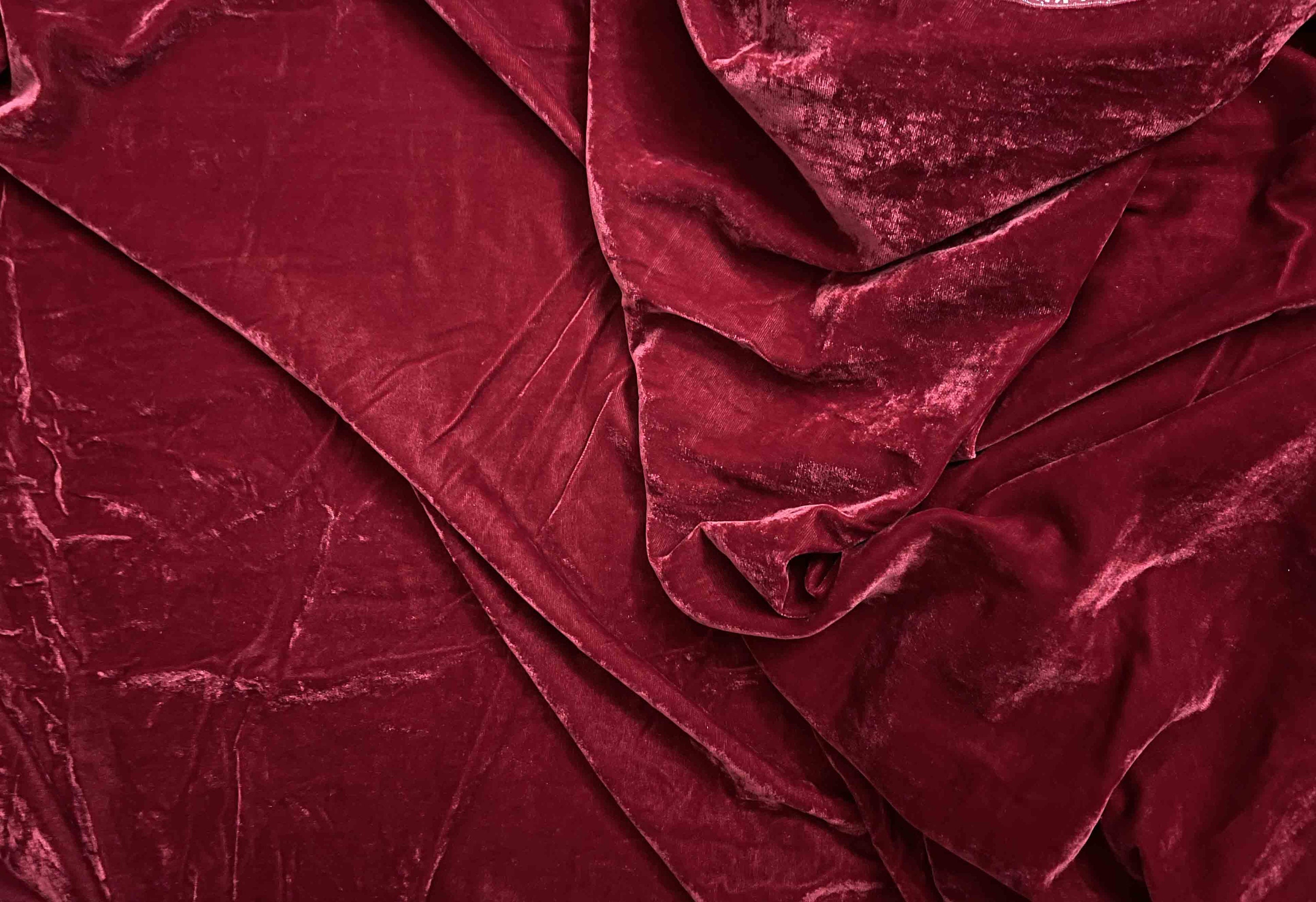 50 SALE Red Micro Velvet Fabric Dress velvet Commercial Etsy