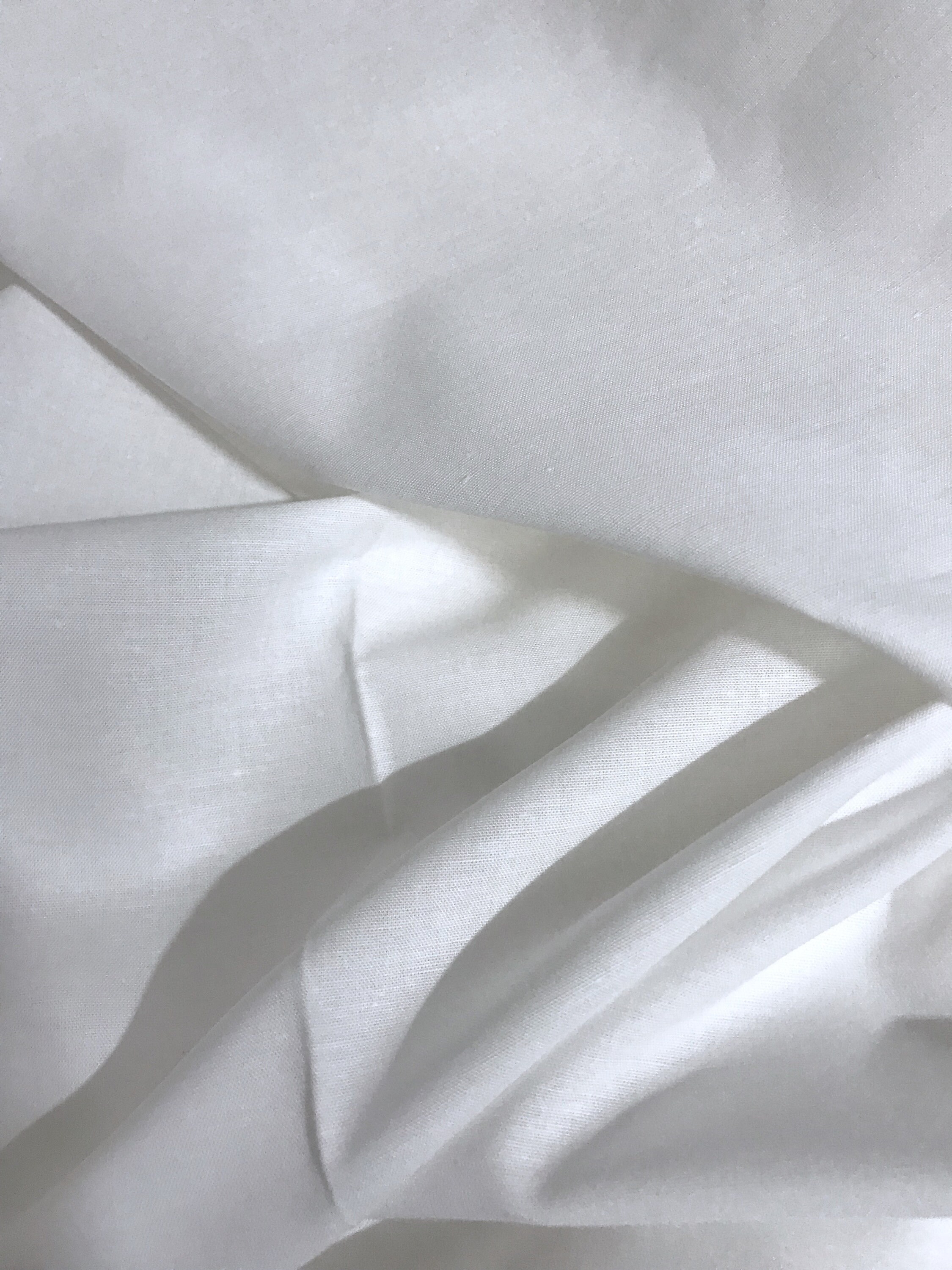 50% OFF White Cotton fabric White 58 Wide 100 percent | Etsy