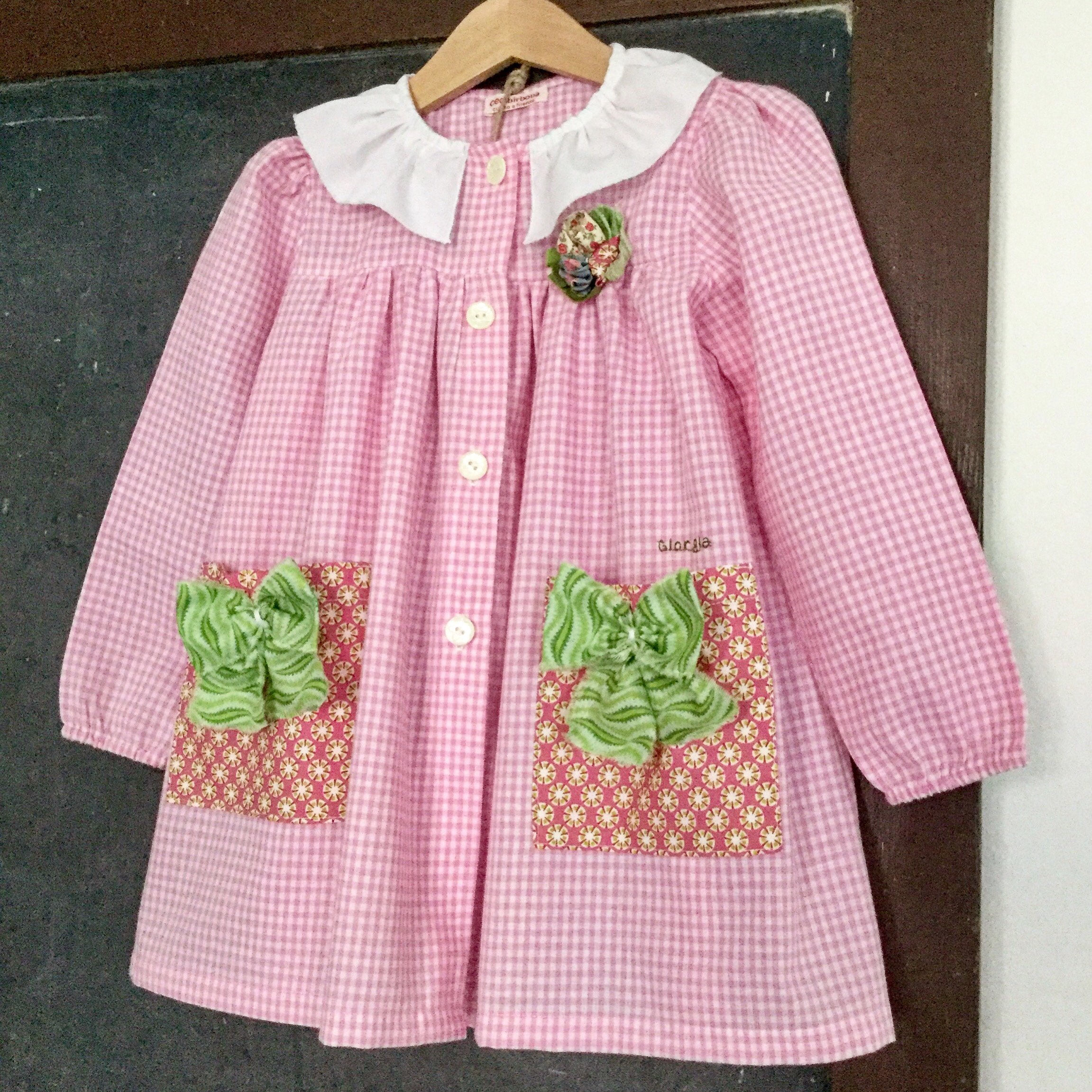 Grembiule Scolastico A Quadri Klottz - Per Asilo E Lavoretti, Cotone E Poliestere - Foto 9