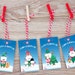 Printable Christmas Gift Tags Set of 8 Christmas Tags Christmas Cat ...