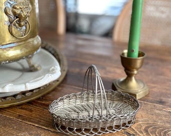Ancien plat de service Lunéville France Évian | Blanc et bleu | Vaisselle ancienne