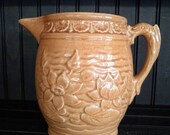 Brush McCoy Water Lily Pitcher