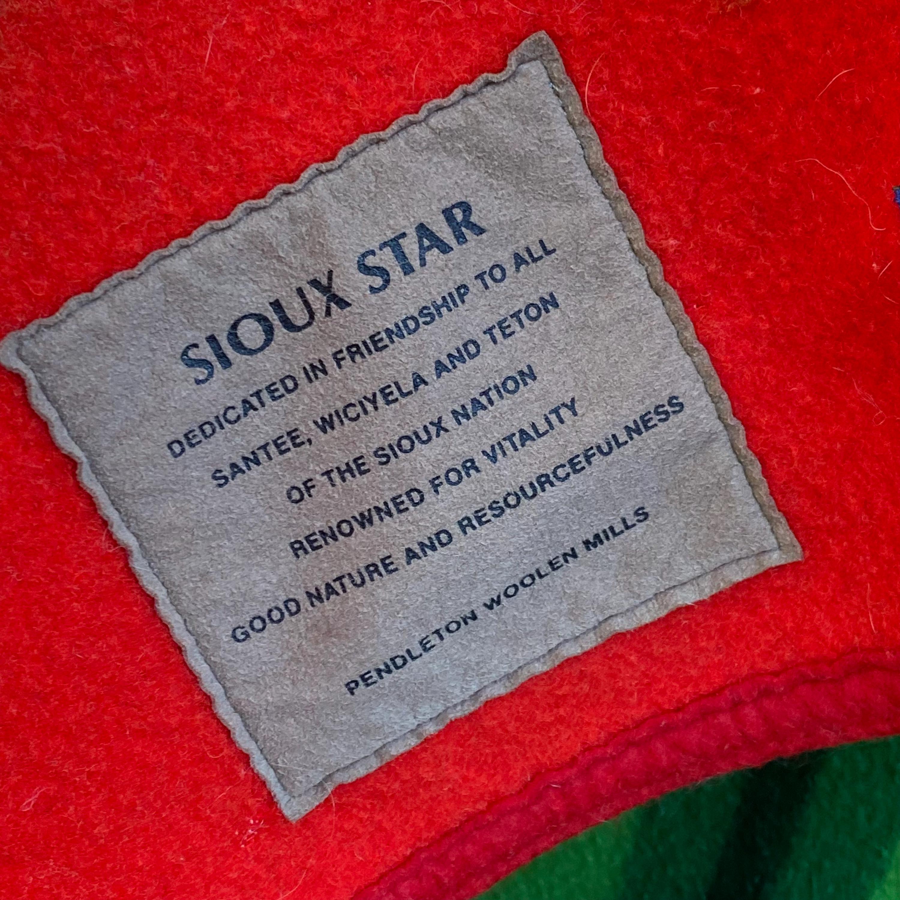 Vintage Pendleton Woolen Mills Beaver State Sioux Star Wool