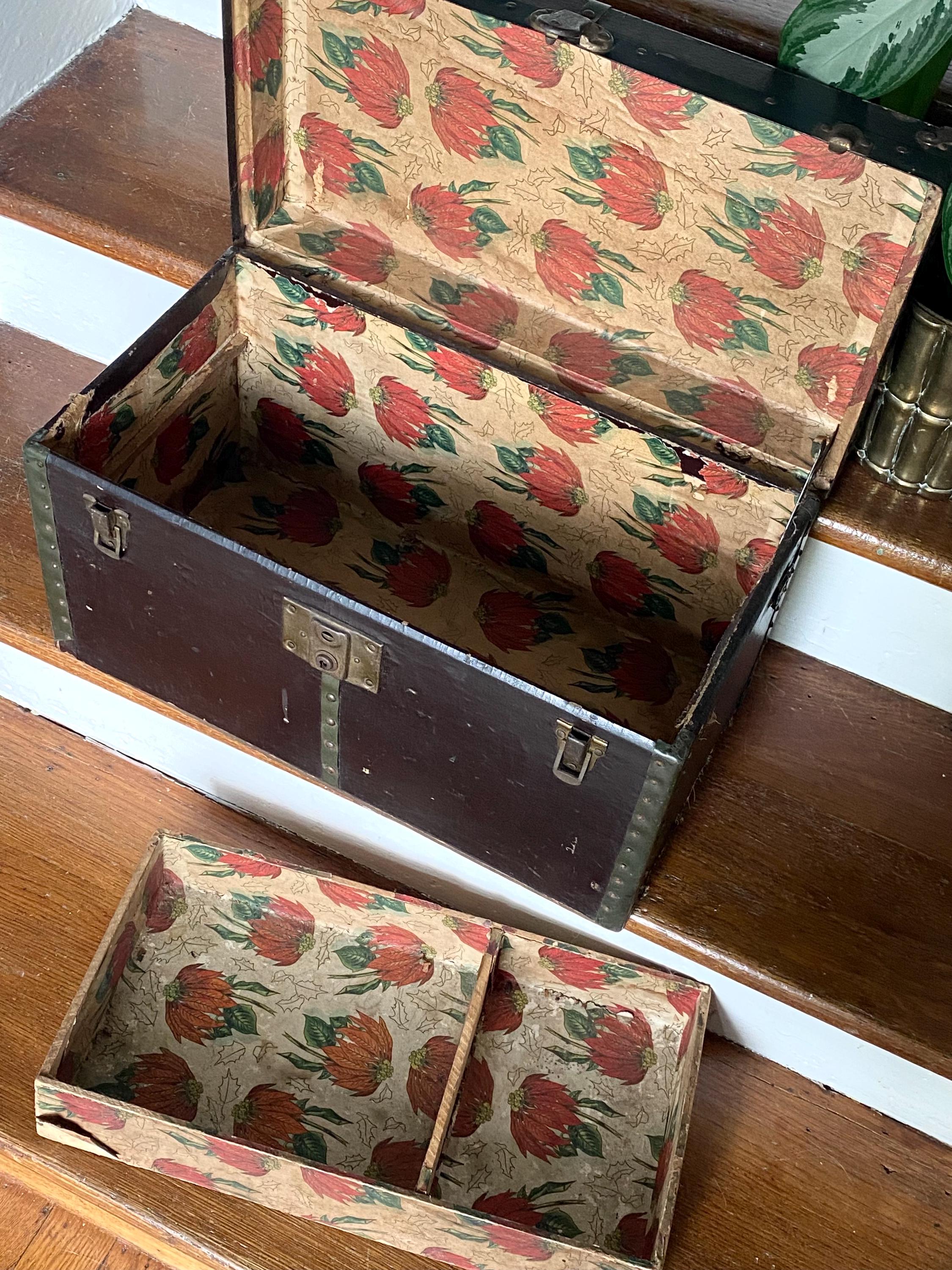 Antique travel trunk - Etsy 日本